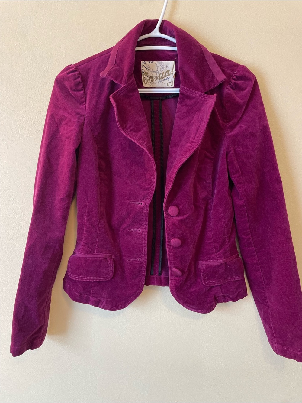 Casual International Y2K Velour Jacket